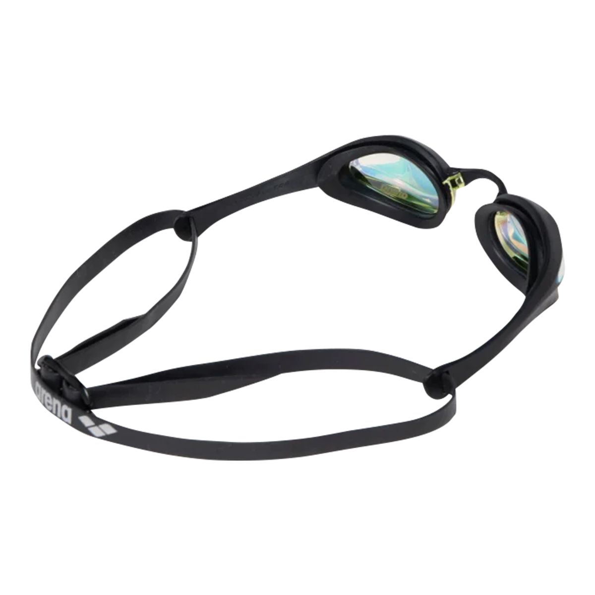 ARENA Cobra Ultra Swipe Mirror Senior Swim Goggles Overhead_Plunge