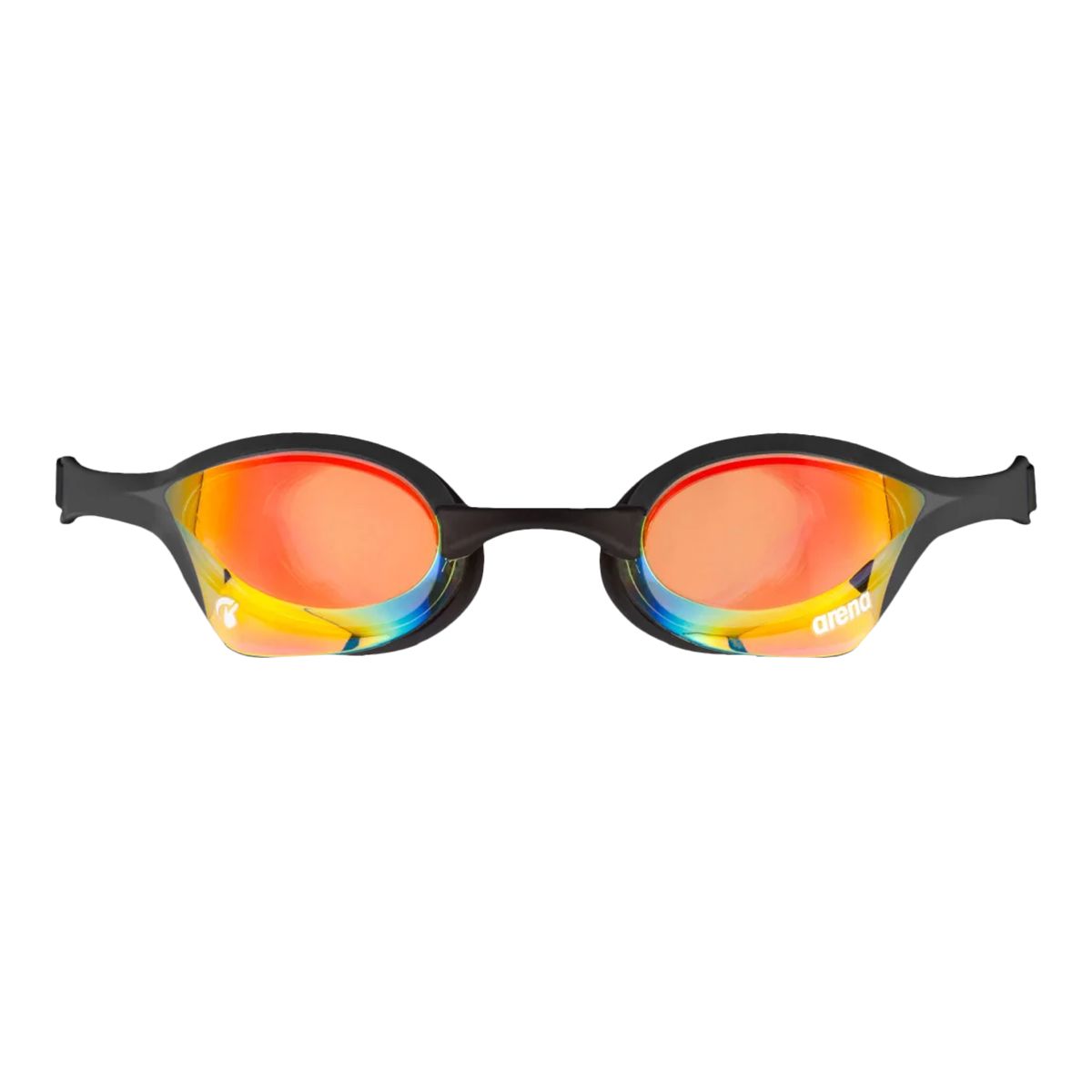 ARENA Cobra Ultra Swipe Mirror Senior Swim Goggles Front_Flat