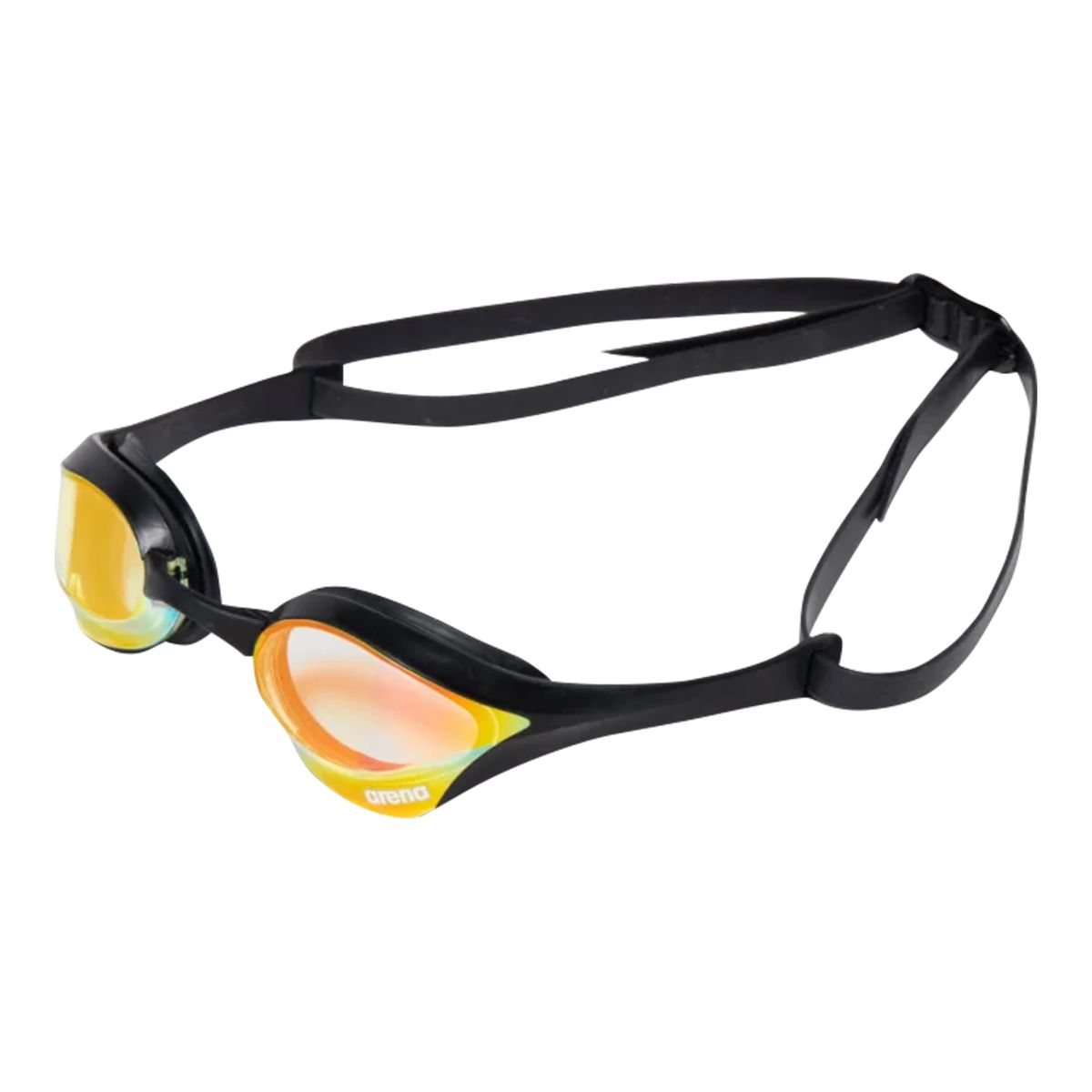 ARENA Cobra Ultra Swipe Mirror Senior Swim Goggles Overhead_Plunge