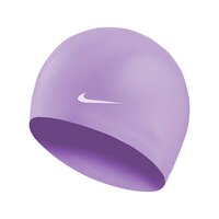 Nike Silicone Swim Cap Front_Angled_Left