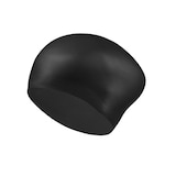 Nike Solid Silicone Long Hair Swim Cap Front_Angled_Left
