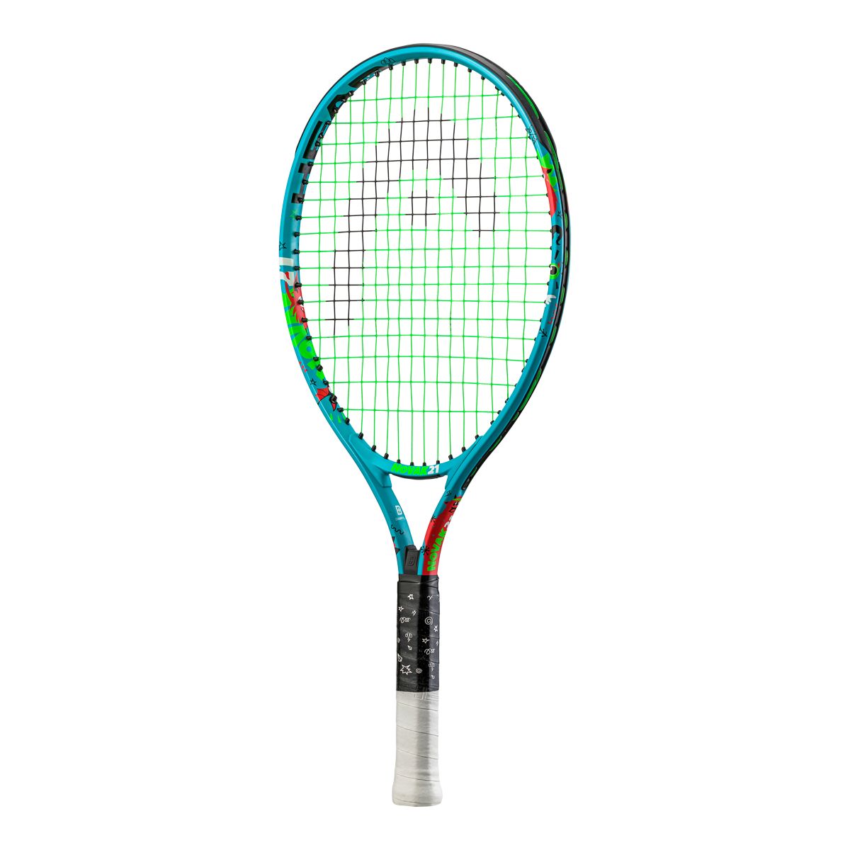 Head Head SP23 Novak Junior Tennis Racquet, 21 Inch, 180g, Head Light