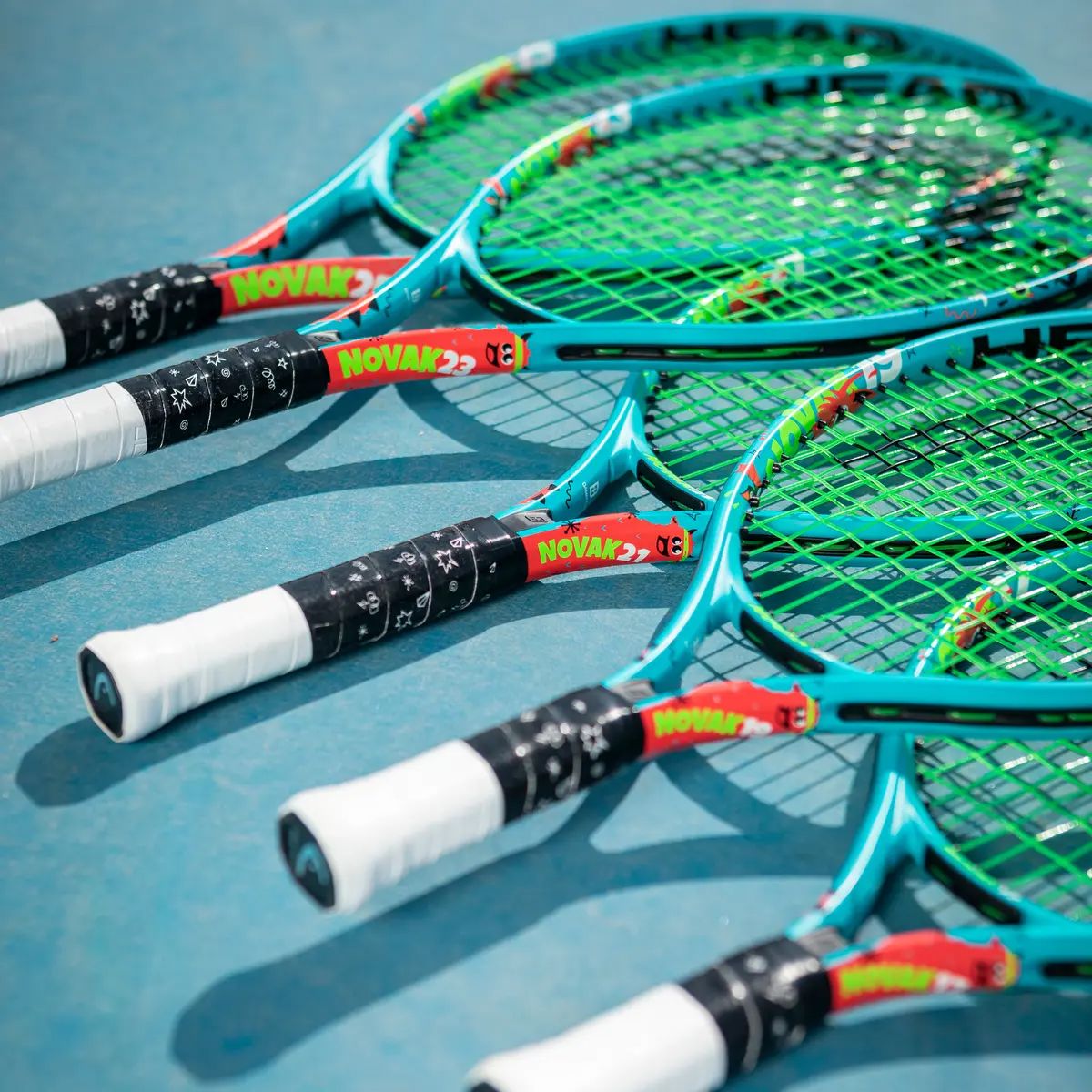 Head SP23 Novak 19 Junior Tennis Racquet, 180g, Head Light