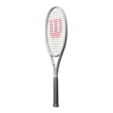 Wilson S24 Shift 99 V1 Frame Senior Unstrung Tennis Racquet Front_Angled_Left