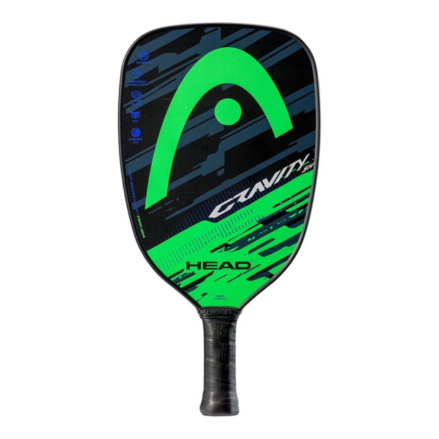 Head Gravity SH Pickleball Paddle- Green/Purple Front_Flat