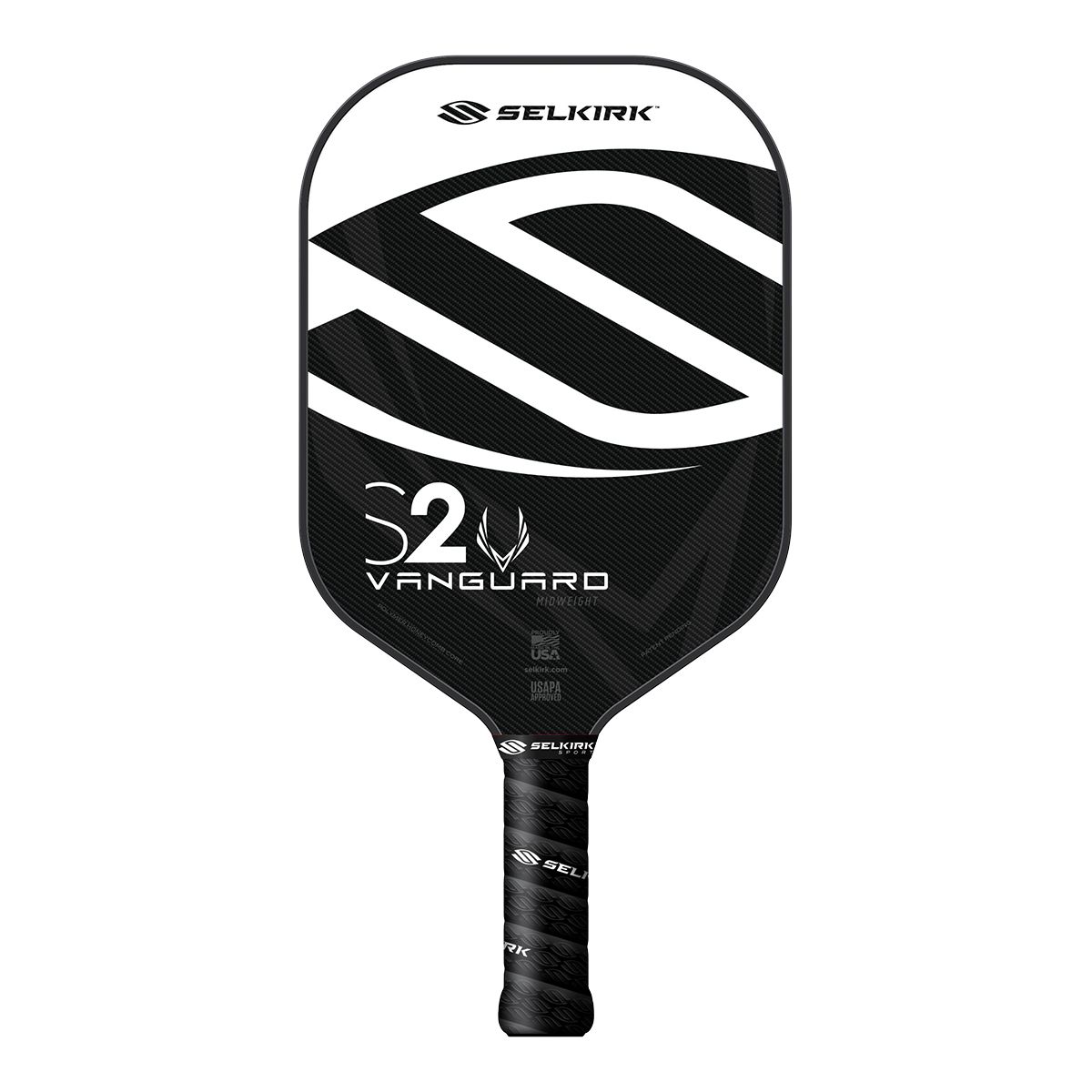 Selkirk Vanguard S2 MW Pickleball Paddle Front_Flat
