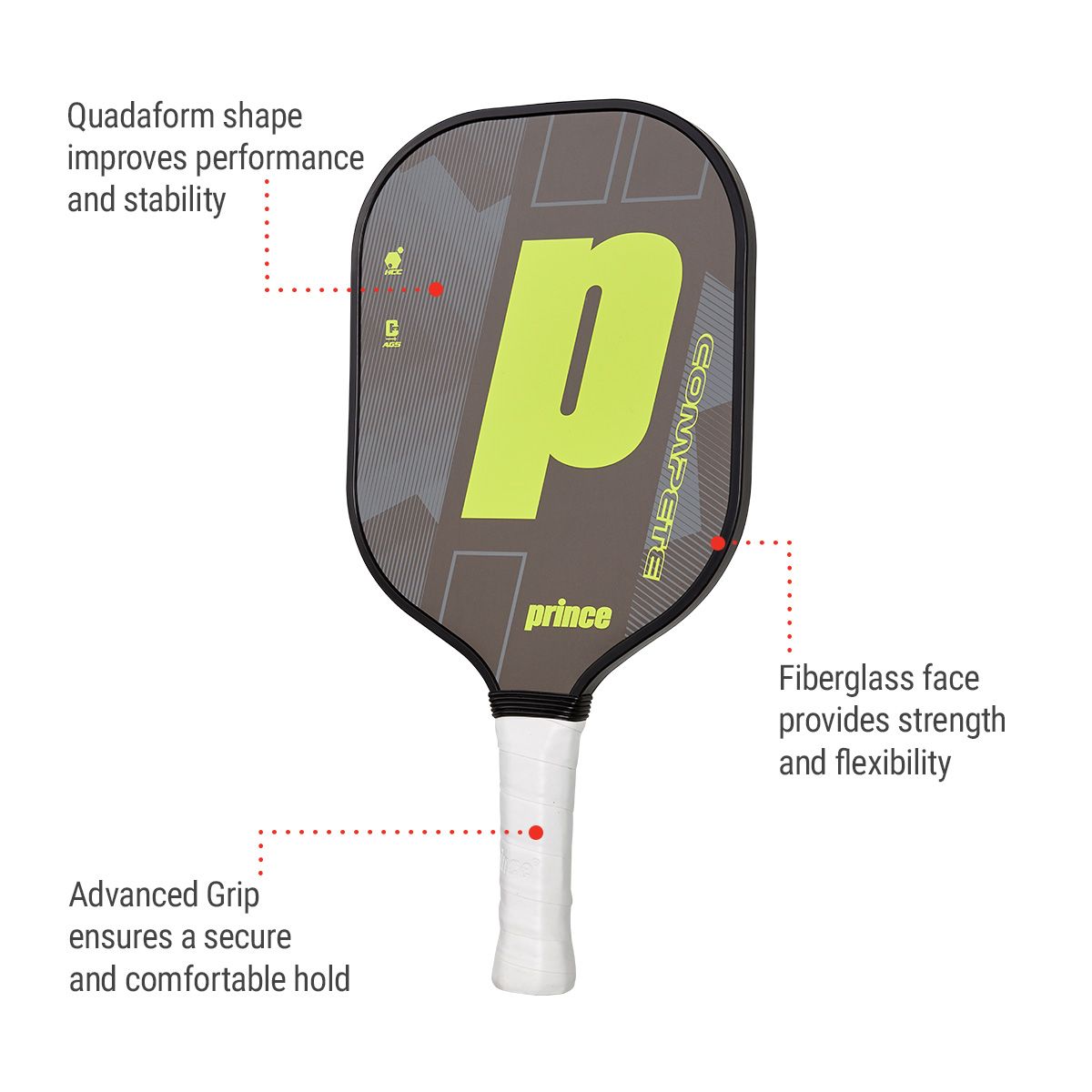 Prince Compete Pickleball Paddle