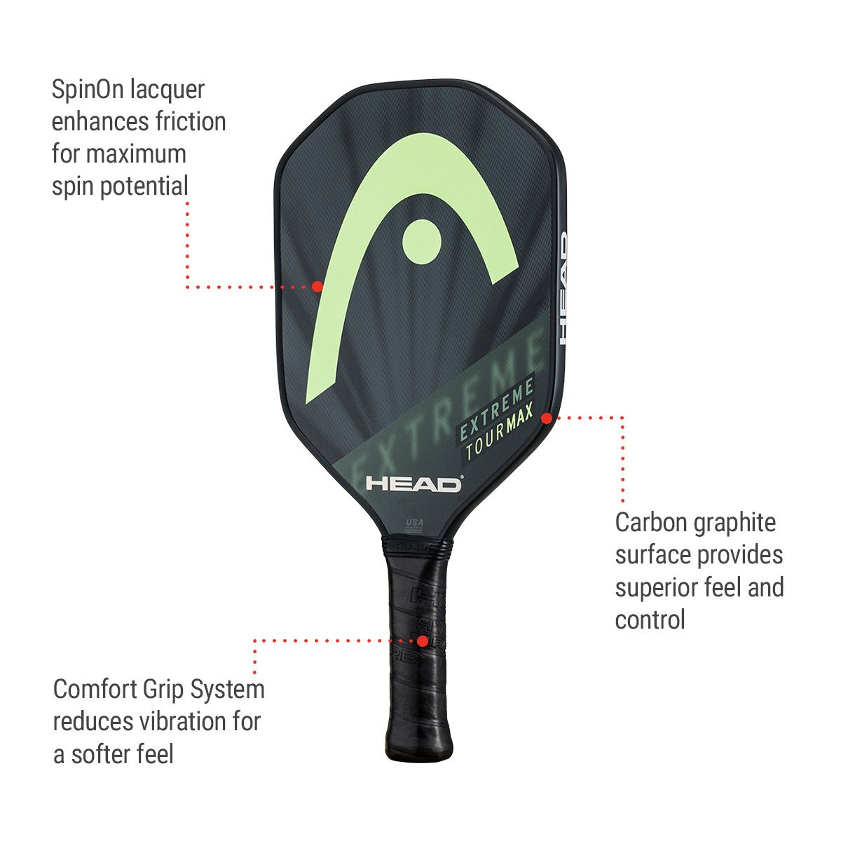 Head Extreme Tour Max Pickleball Racquet