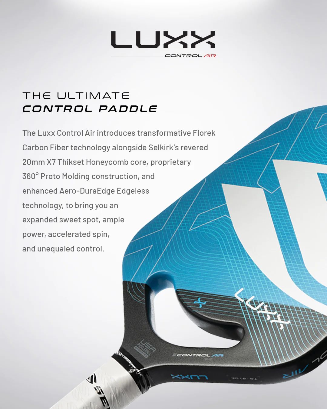 Selkirk Luxx Invikta Senior Pickleball Paddle