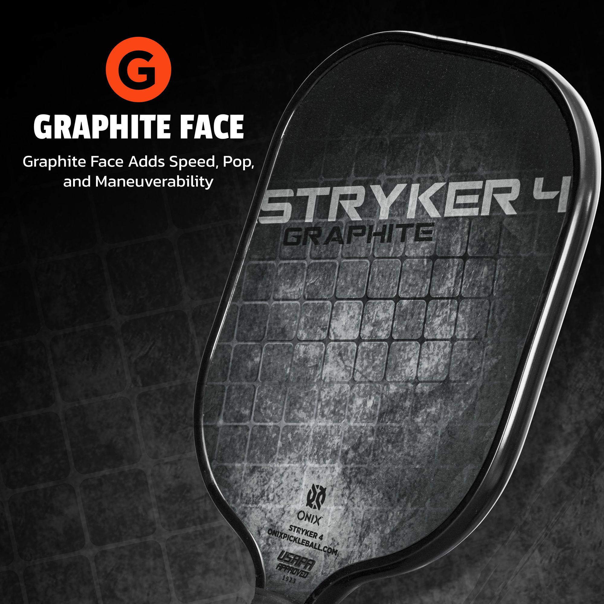 Onix Stryker 4 Graphite Pickleball Paddle