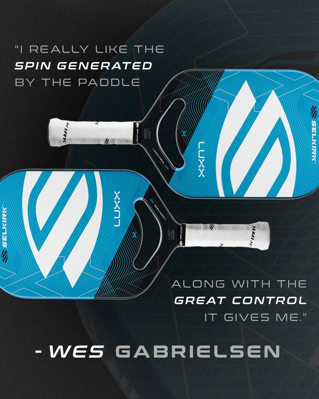 Selkirk Luxx Control Air S2 Senior Pickleball Paddle