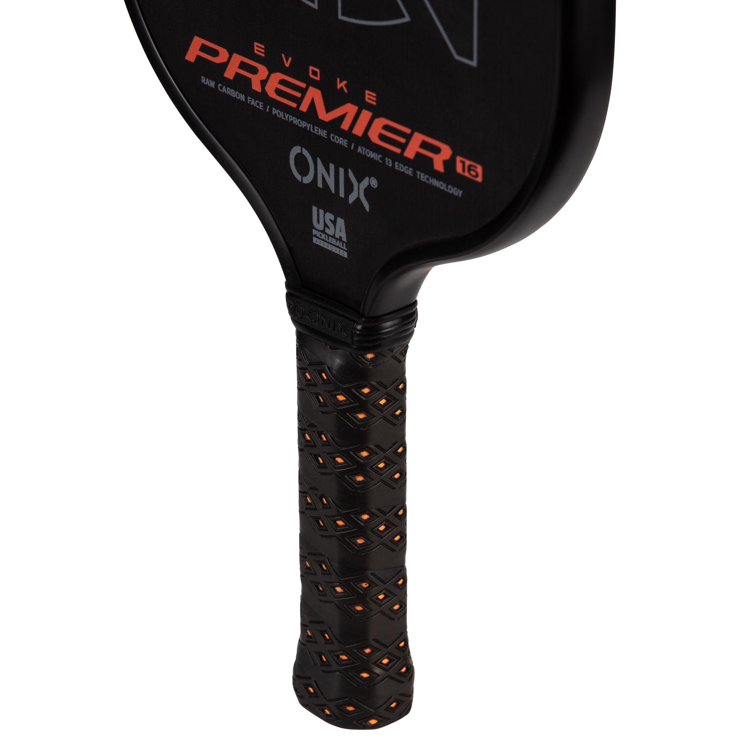 Onix Evoke Premier Pro Raw Carbon fibre Pickleball Paddle