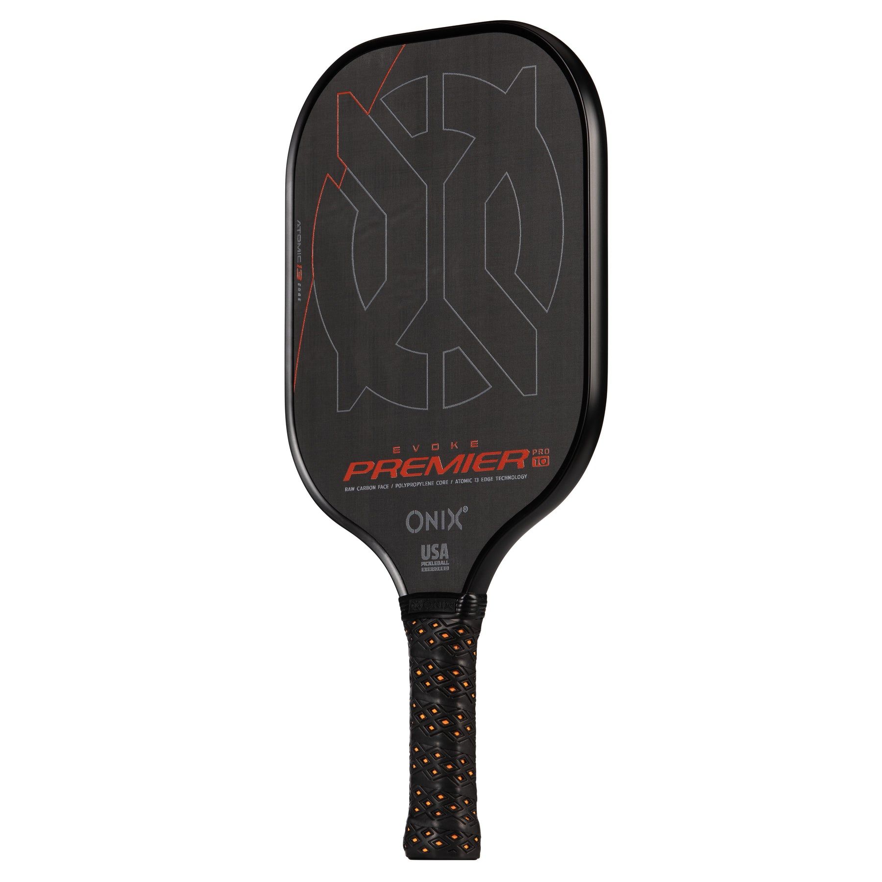 Onix Evoke Premier Pro Raw Carbon fibre Pickleball Paddle