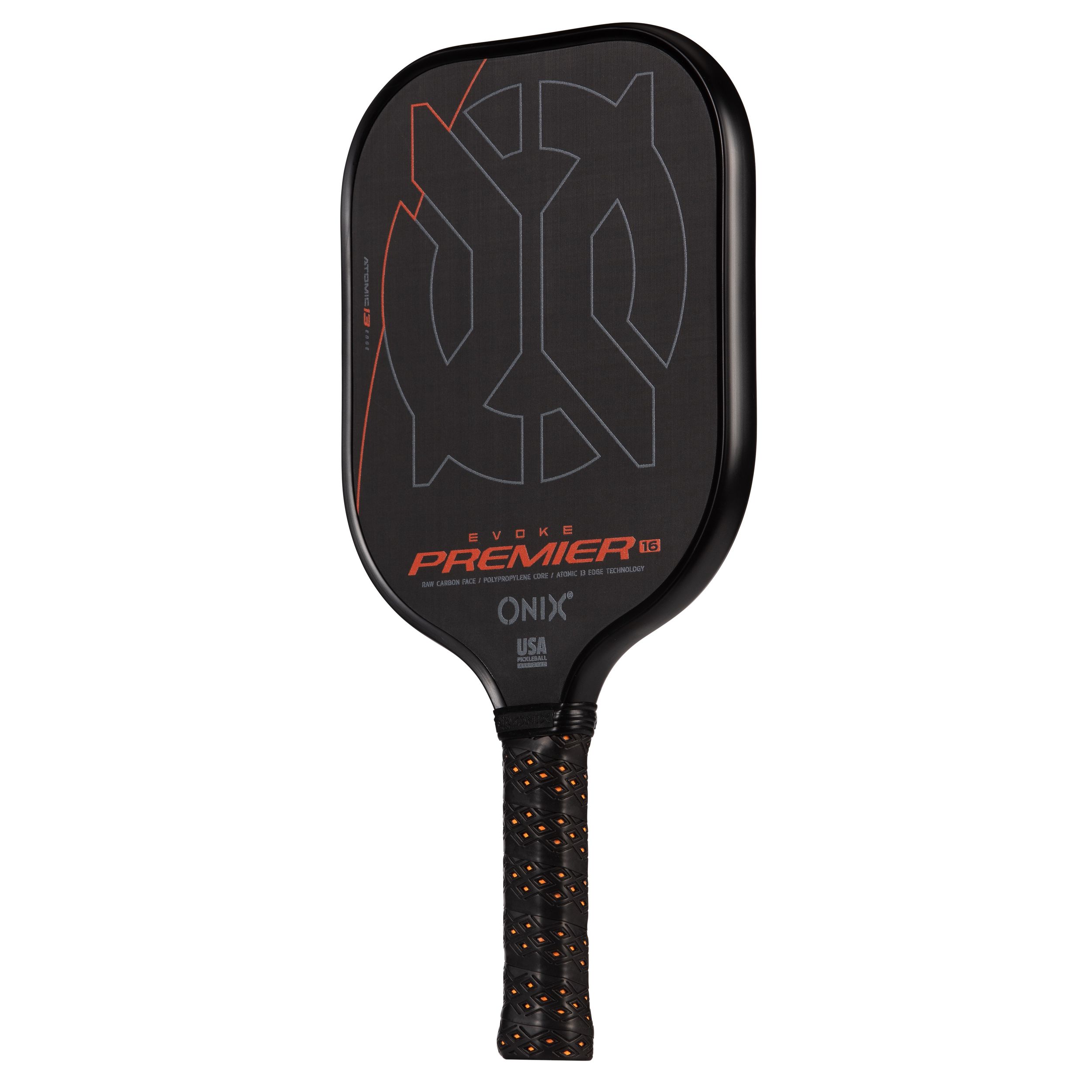 Onix Evoke Premier Pro Raw Carbon fibre Pickleball Paddle
