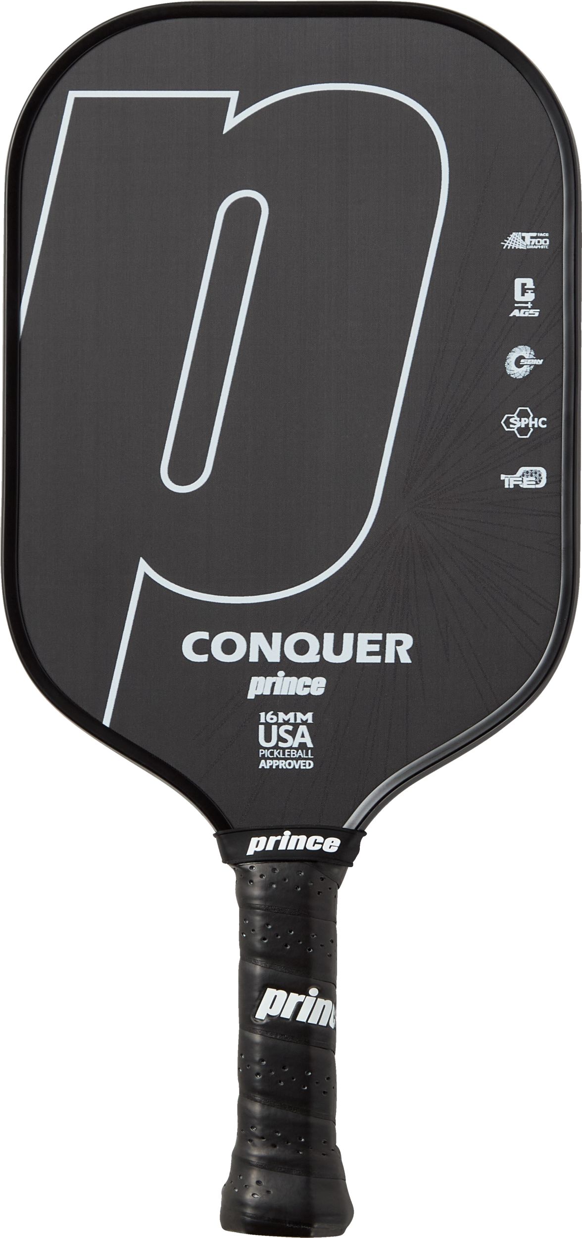 Prince Conquer Raw Carbon Senior Pickleball Paddle