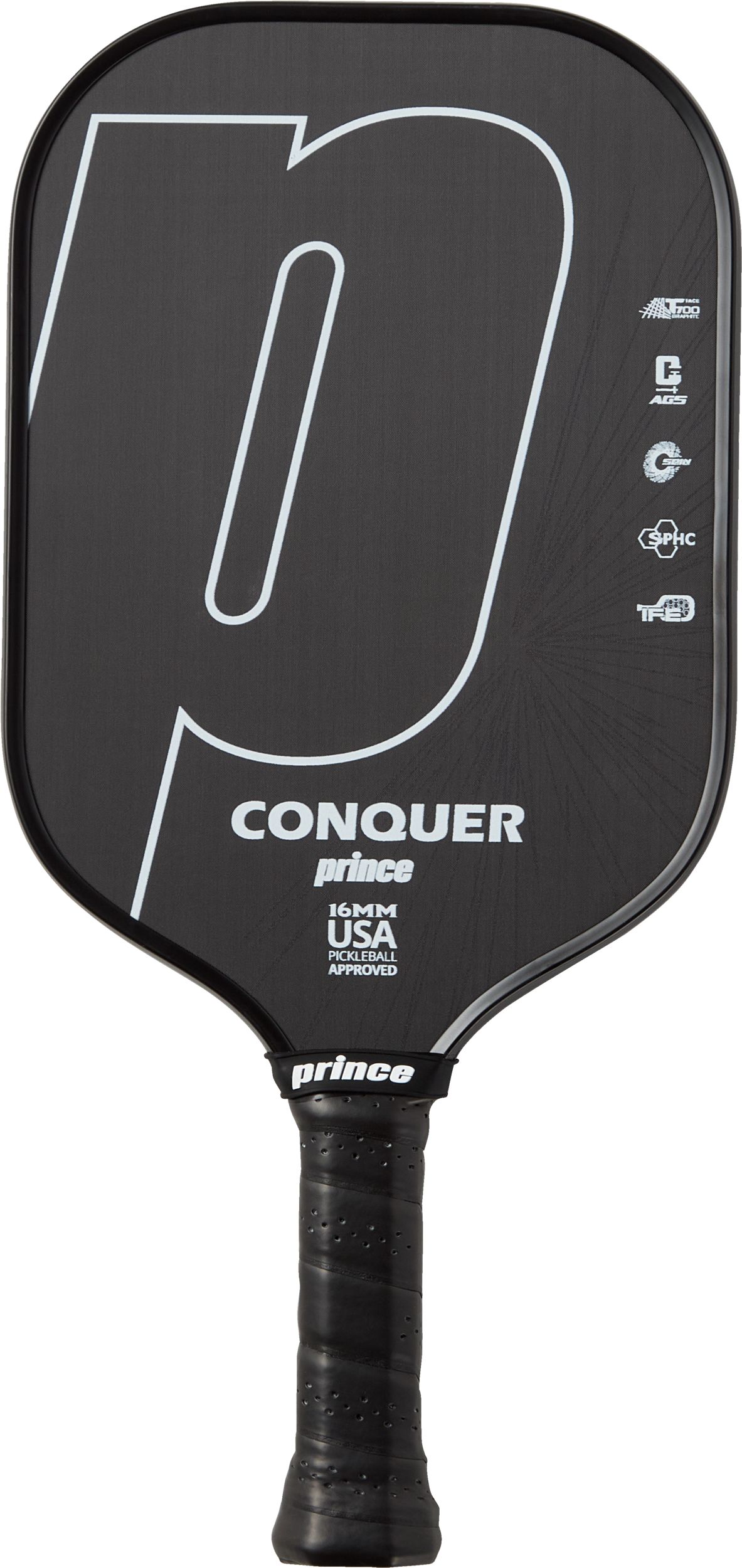 Prince Conquer Raw Carbon Senior Pickleball Paddle