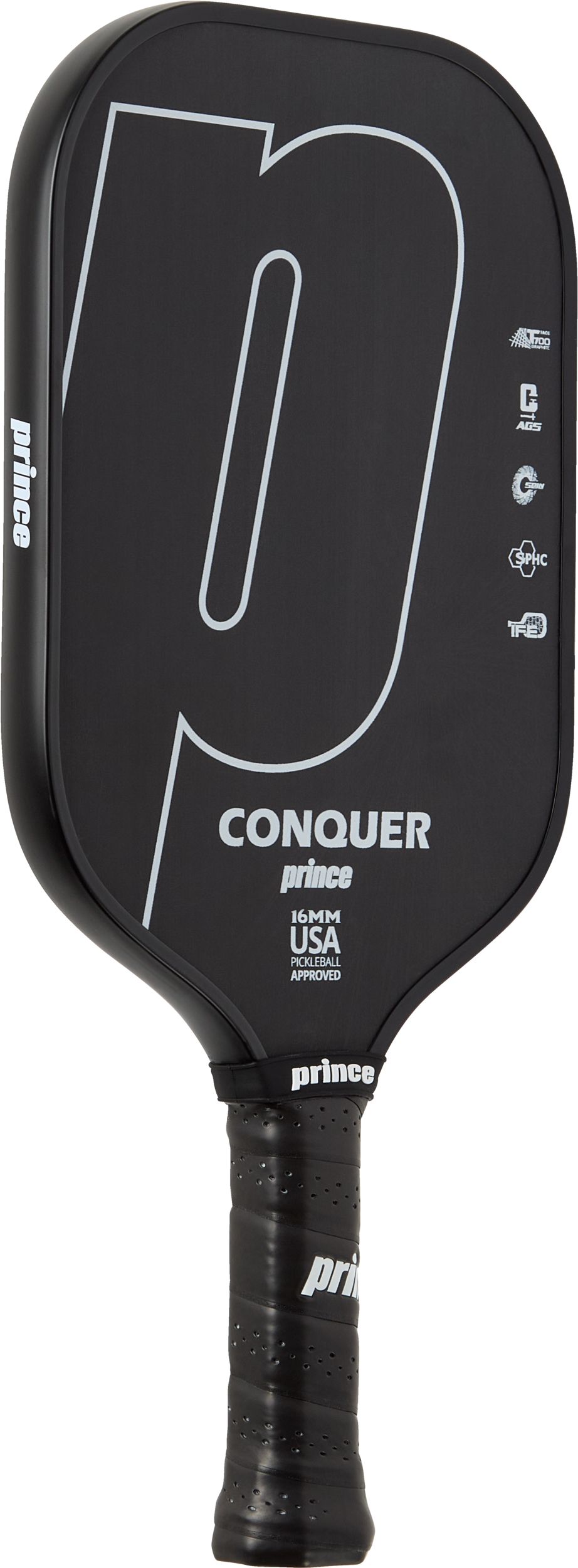 Prince Conquer Raw Carbon Senior Pickleball Paddle