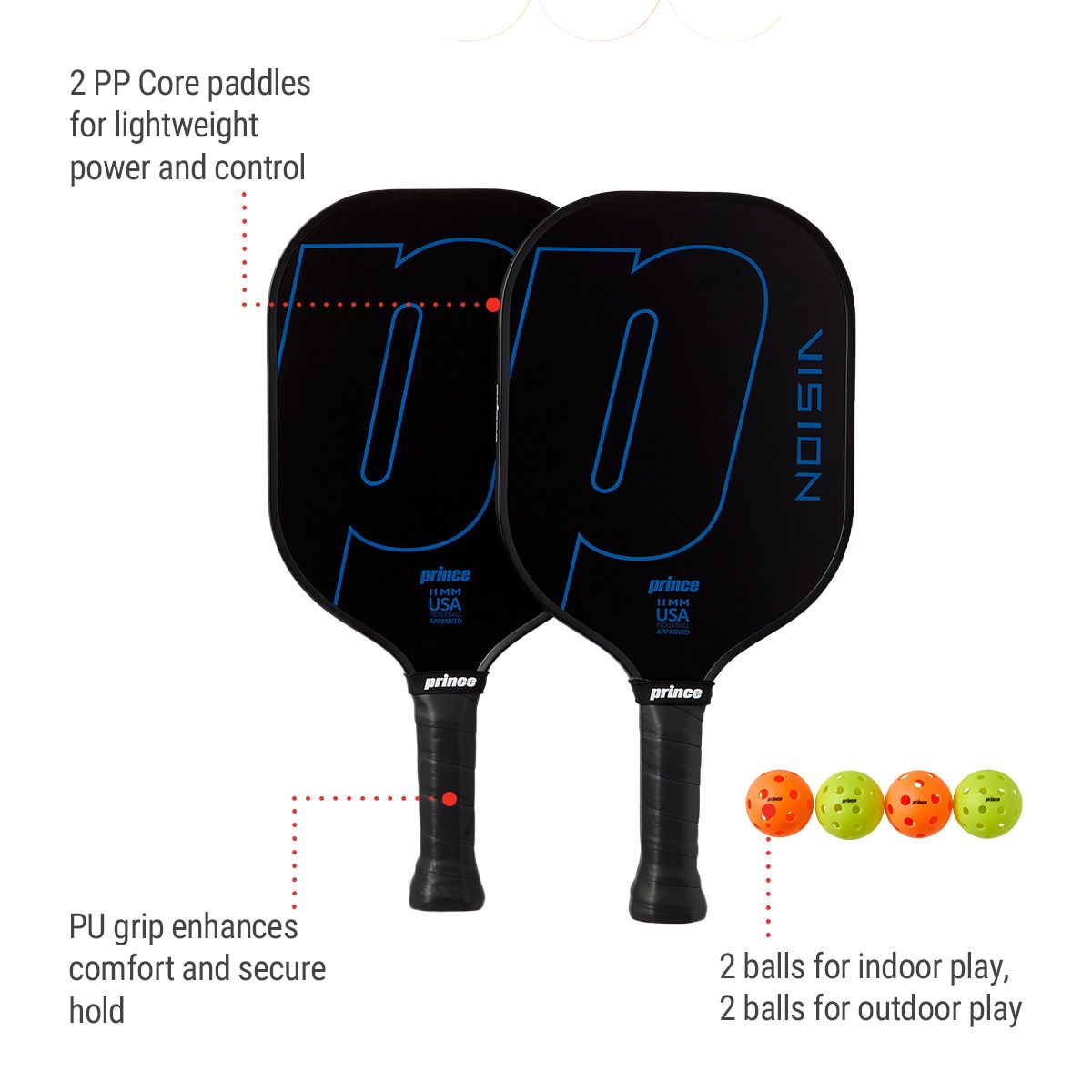 Prince Senior Pickleball Package