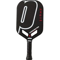 Prince Conquer Pro Raw Carbon Senior Pickleball Paddle Front_Flat