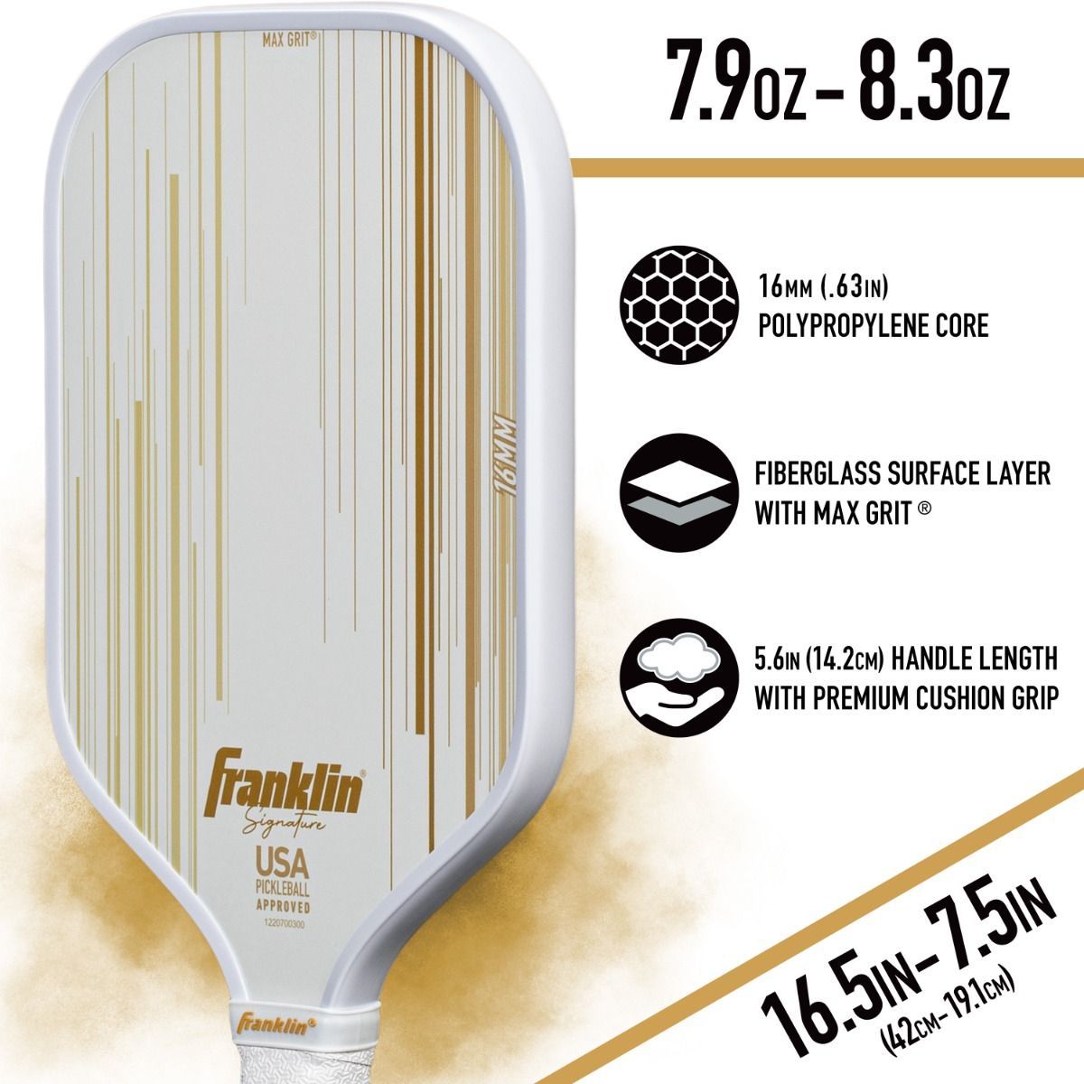 Franklin Signature 13mm Senior Pickleball Paddle