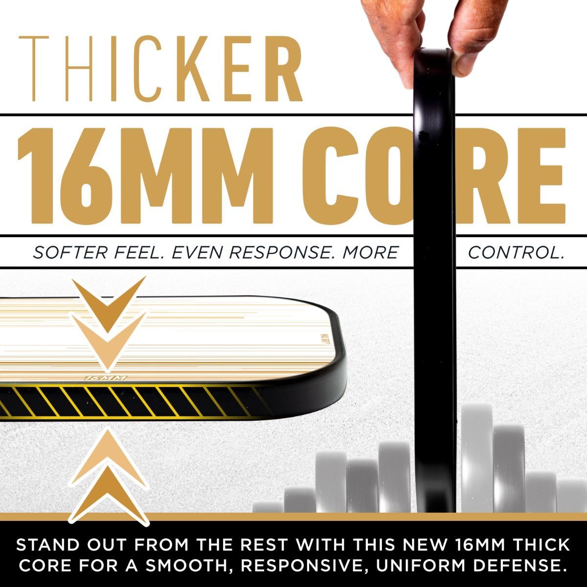 Franklin Signature 13mm Senior Pickleball Paddle