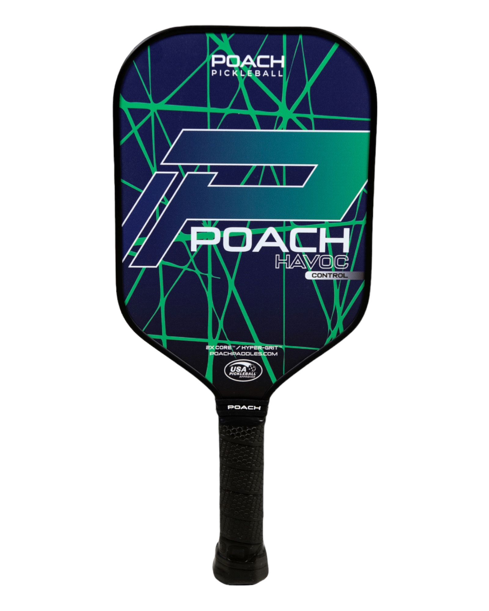 Poach Havoc Control Senior Pickleball Paddle - 16mm
