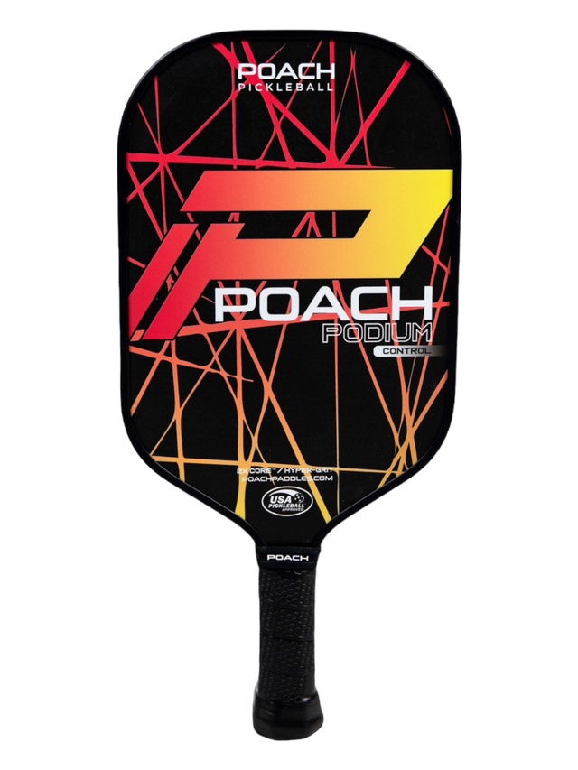 Poach Podium Control Senior Pickleball Paddle - 16mm