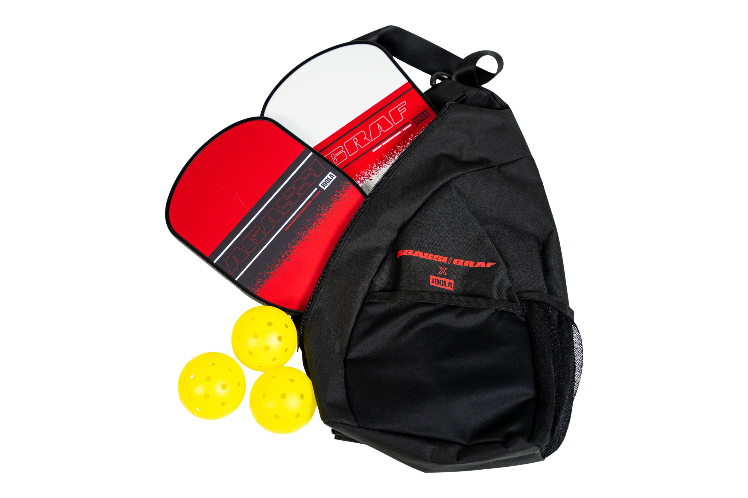 JOOLA 12 mm Agassi And Graf Champion Senior Pickleball Set