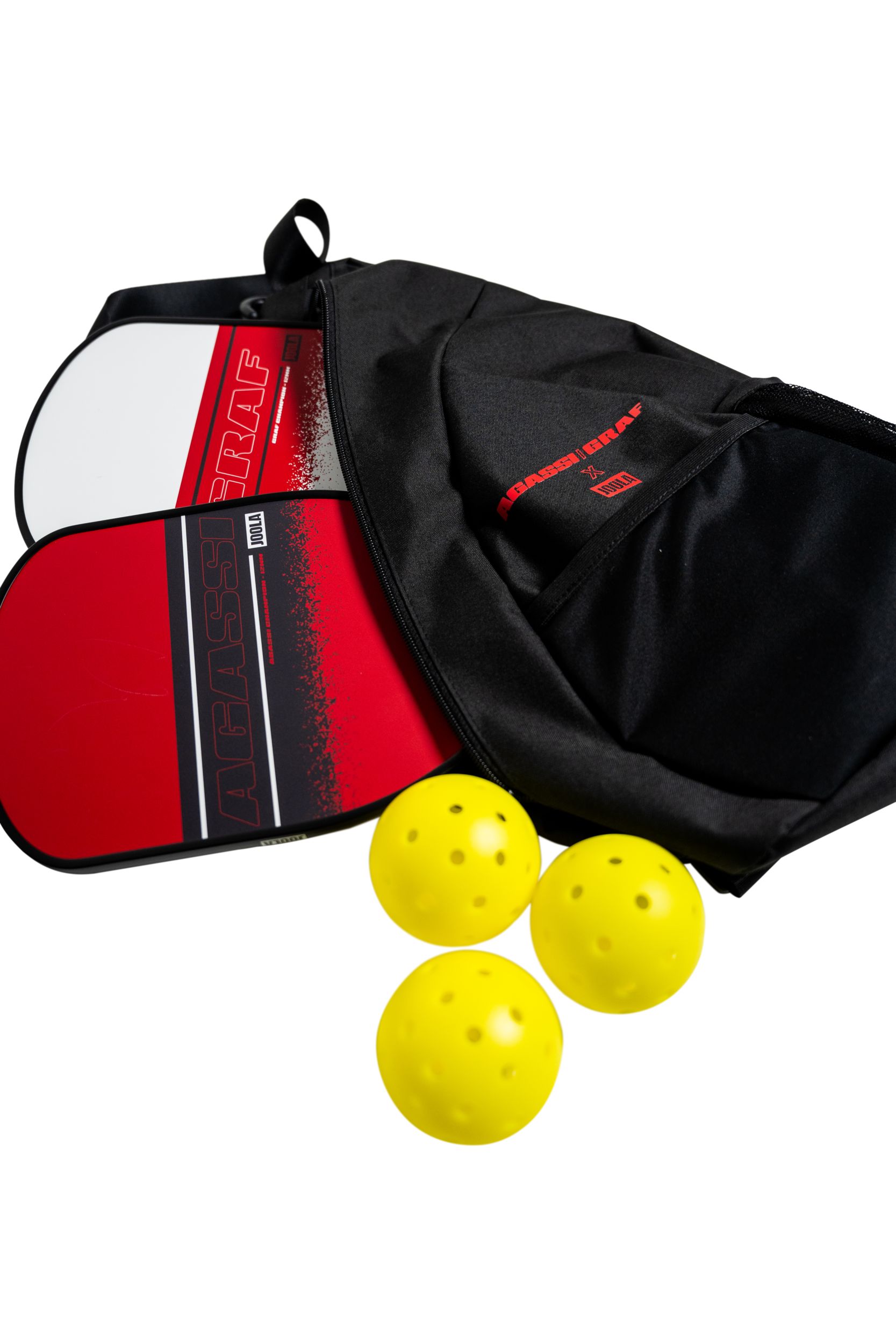 JOOLA 12 mm Agassi And Graf Champion Senior Pickleball Set