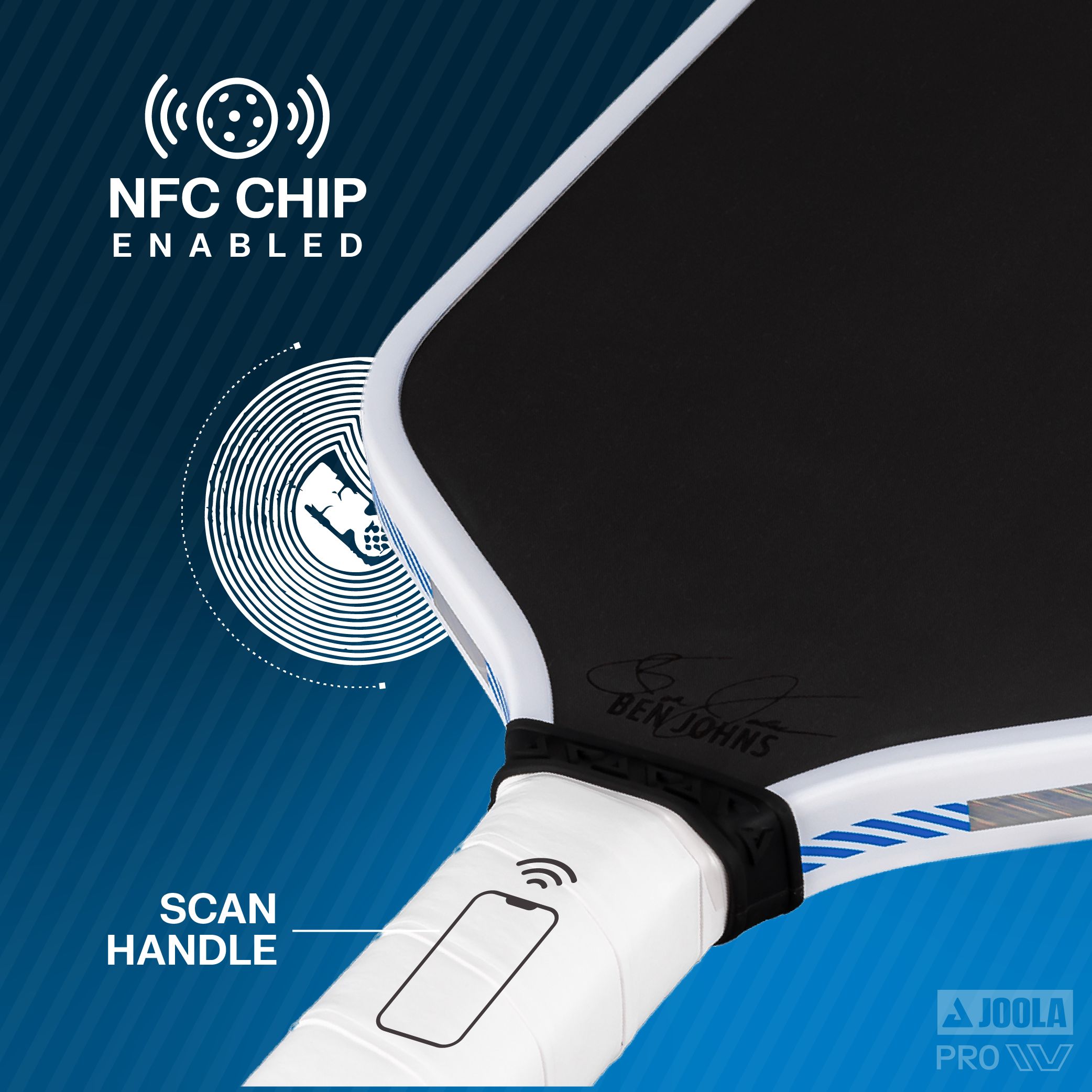 JOOLA Ben Johns Hyperion Pro IV 16 mm Pickleball Paddle