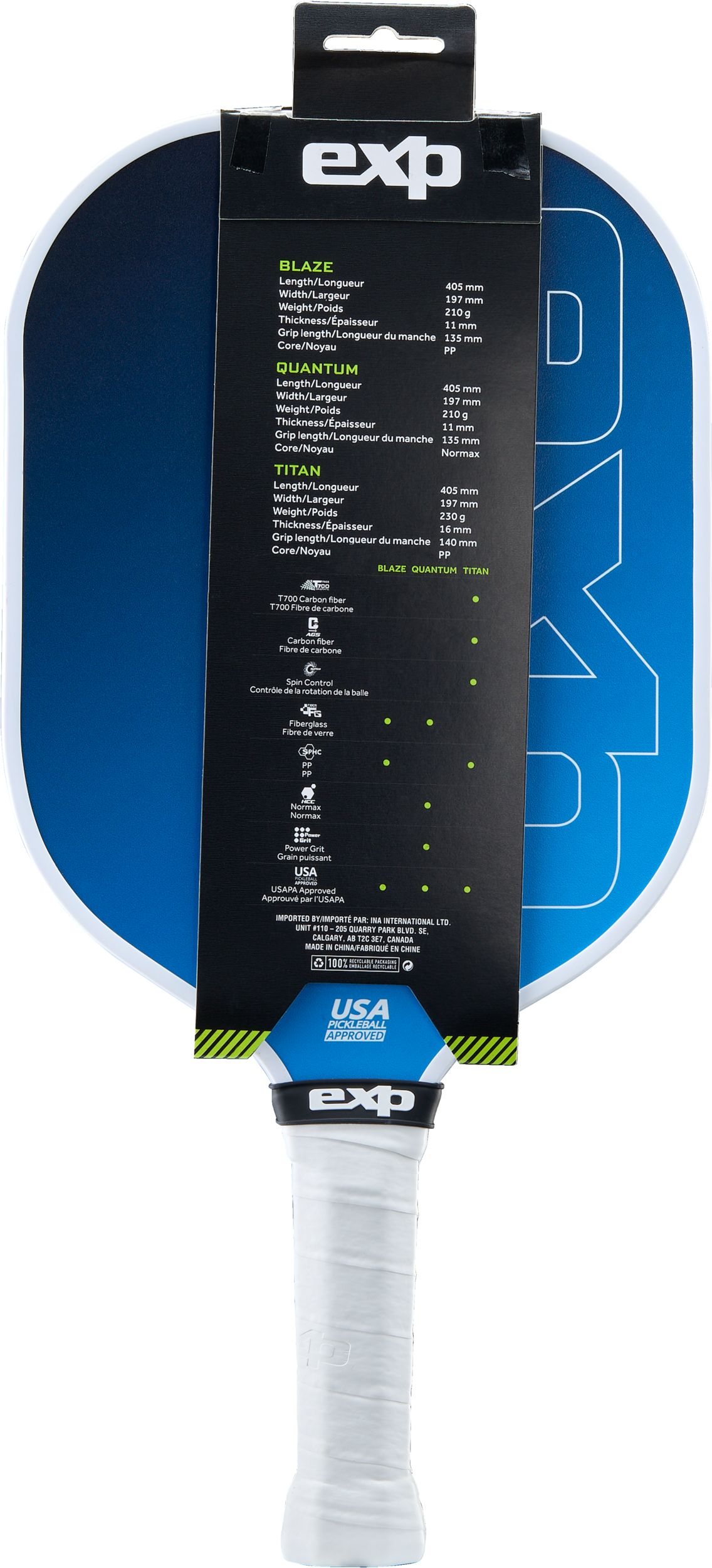 EXP Blaze Senior Pickleball Paddle