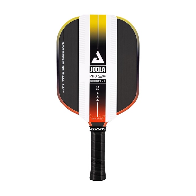 JOOLA Anna Bright Scorpeus 3S Dual 14 mm Senior Pickleball Paddle