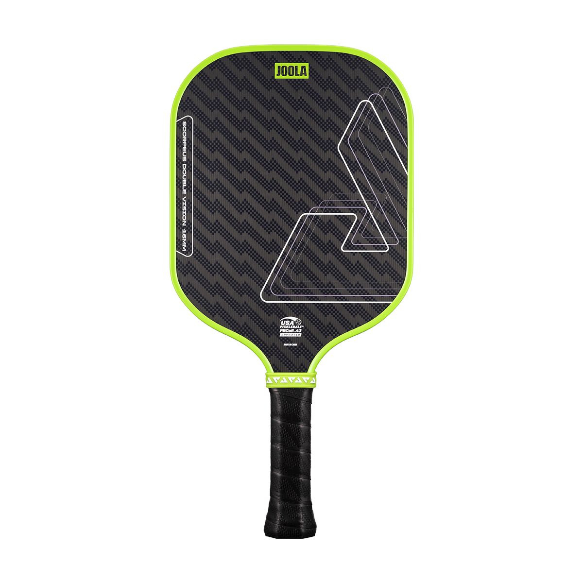 JOOLA Double Vision Edge Scorpeus 16 mm Senior Pickleball Paddle