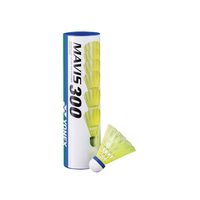 Yonex Mavis 300 Nylon Shuttlecock - 6pk Front_Flat