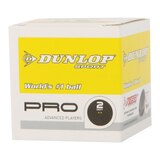 Dunlop Double Yellow Dot Squash Ball Front_Angled_Left