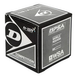 Dunlop Yellow Dot Squash Ball Front_Angled_Right
