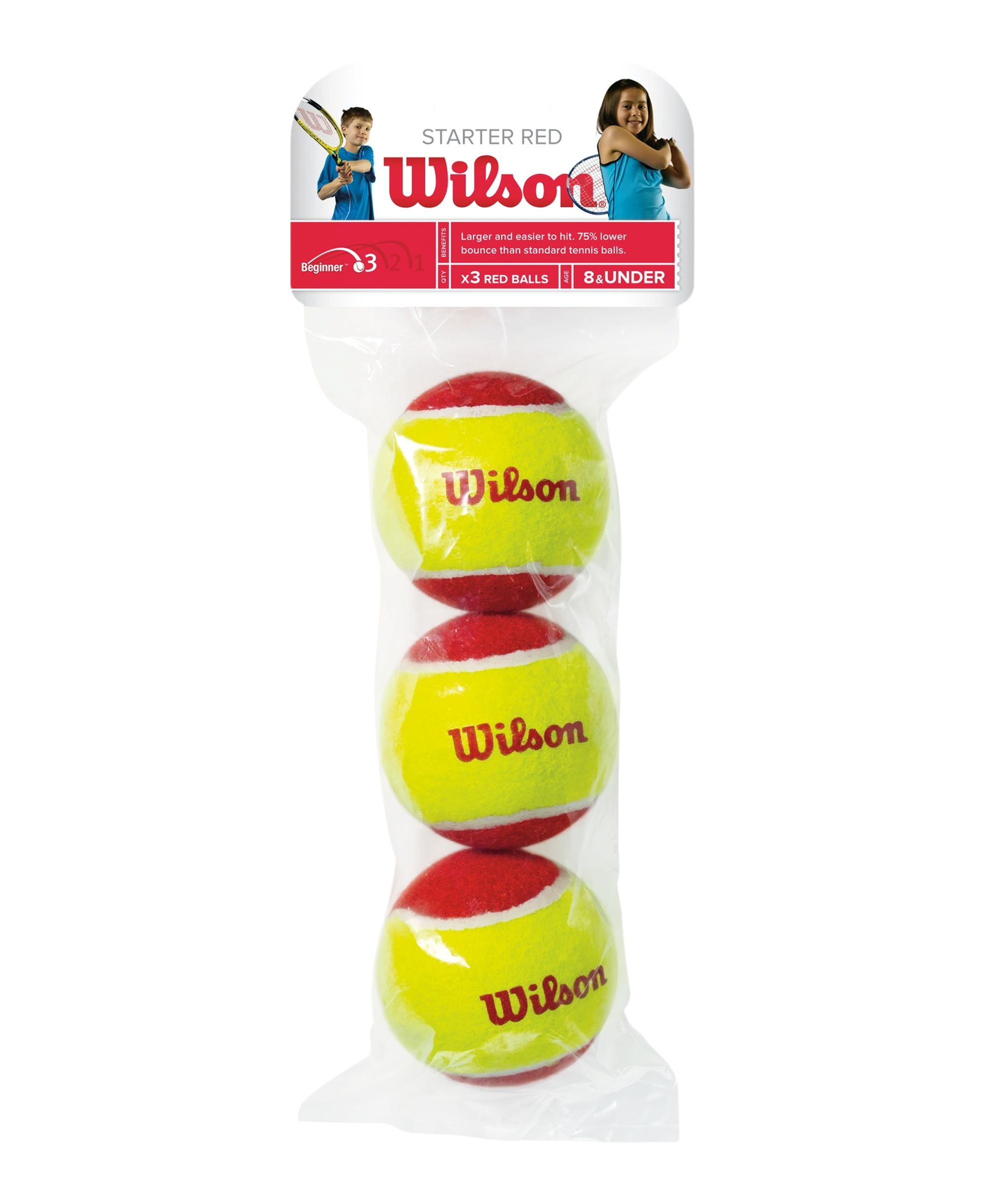 Wilson Starter Easy Tennis Ball - 3pk