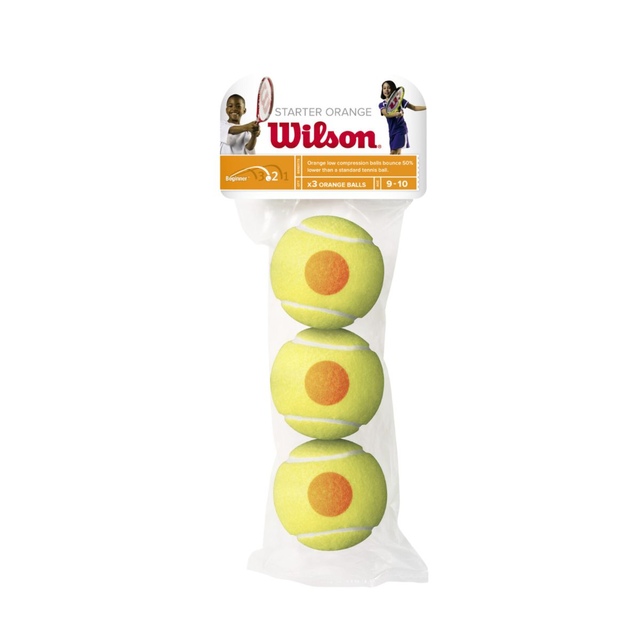Wilson Starter Tennis Balls - 3pk Front_Flat