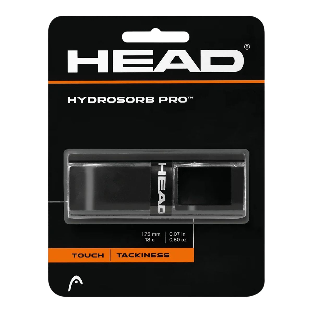 Head Hydrosorb™️ Pro Tennis Replacement Grip, 1-Pack Front_Flat