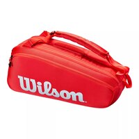Wilson Super Tour 6 Racquet Tennis Bag Front_Angled_Left