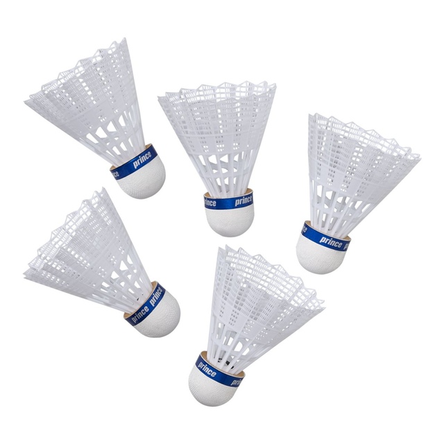 Prince Duraflite 500 Nylon Shuttle - 5 Pack Composite_or_Mixed