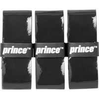 Prince Overgrip, Black, 3-Pack Front_Flat