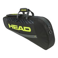 Head Base 3 Racquet Tennis Bag Front_Angled_Left
