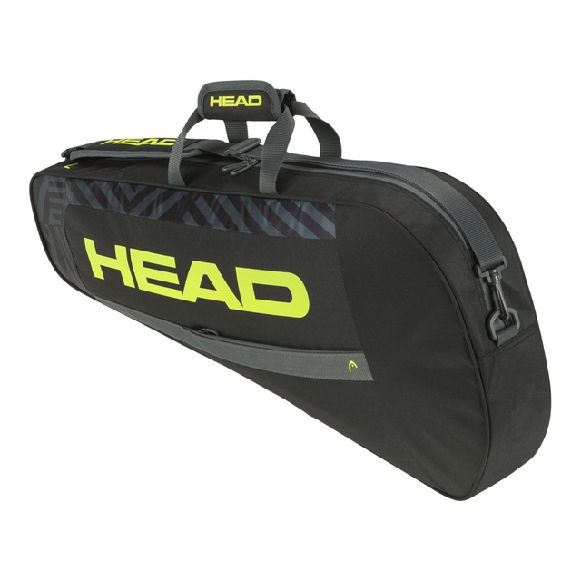 Head Base 3 Racquet Tennis Bag Front_Angled_Left