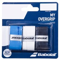 Babolat My Grip Overgrip, Multi-Coloured, 3-Pack Front_Flat