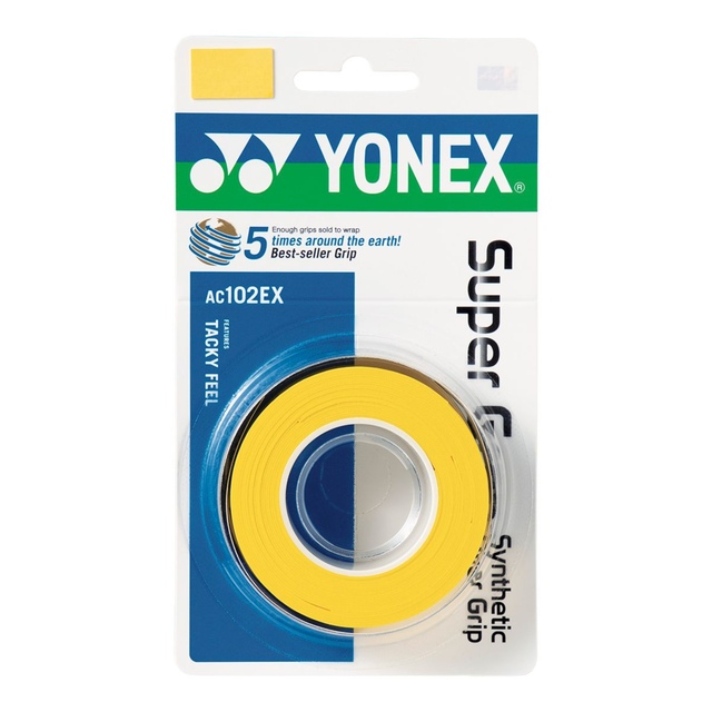 Yonex Super Grap Overgrip Tape - 3pk Front_Flat