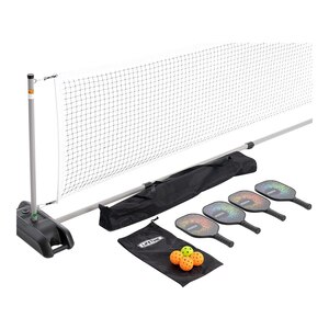 Lifetime Pickleball Bundle- Net, Balls and Paddles