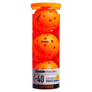 Franklin X-40 Outdoor Pickleball - 3 Pack