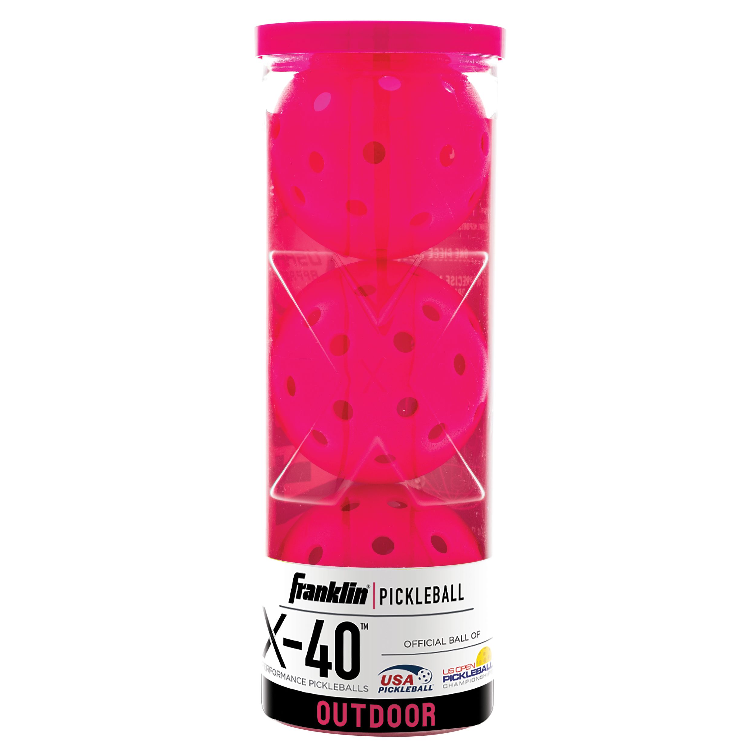 Franklin X-40 Outdoor Pickleball - 3 Pack