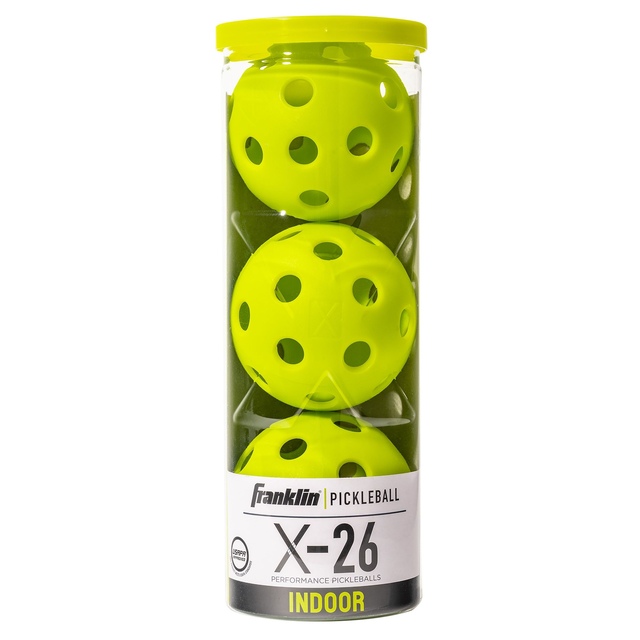 Franklin X-26 Indoor Pickleball - 3 Pack Front_Flat